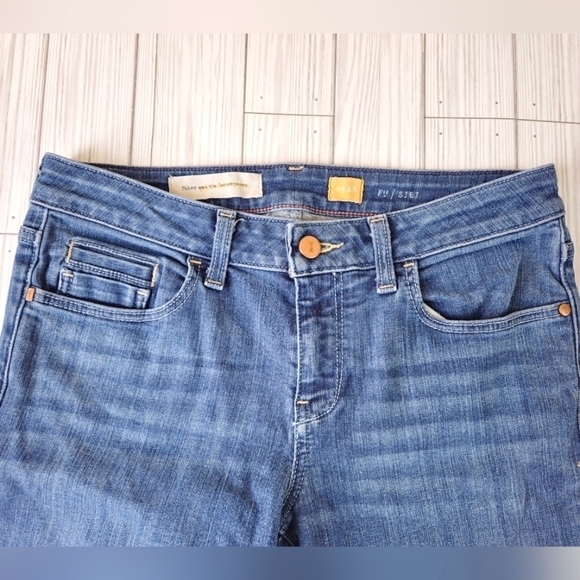 Anthropologie Pilcro Stet Slim Ankle Jean in Medium Wash Size 28 - Picture 7 of 14